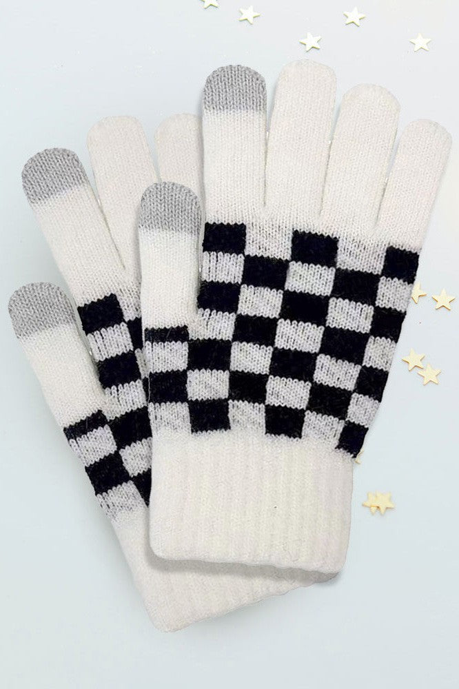 Checkered Gloves