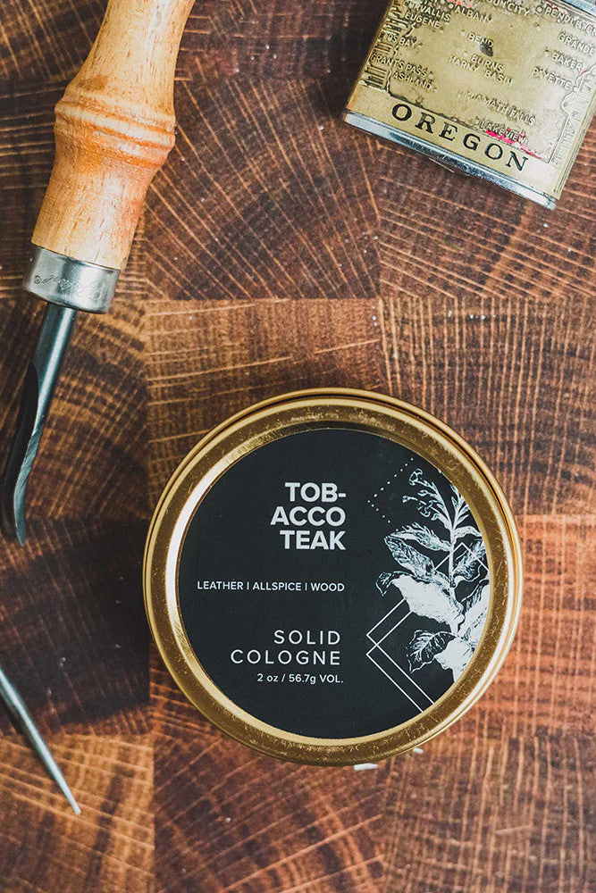 Tobacco Teak Solid Cologne