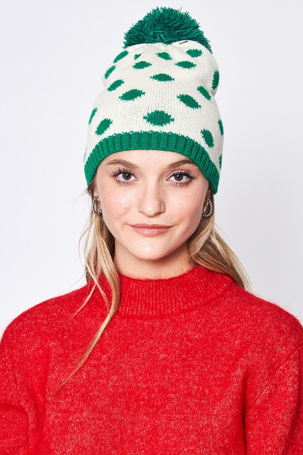 Polka Dot Beanie