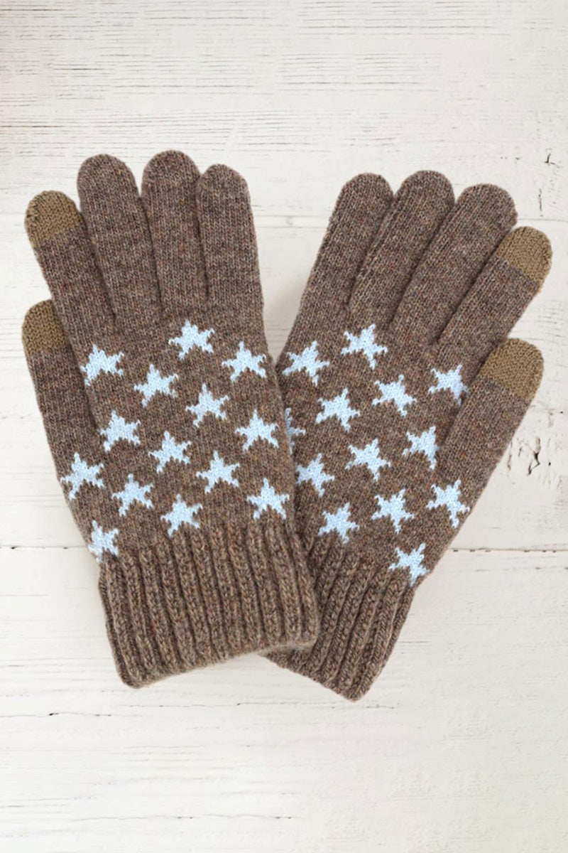 Star Knit Gloves