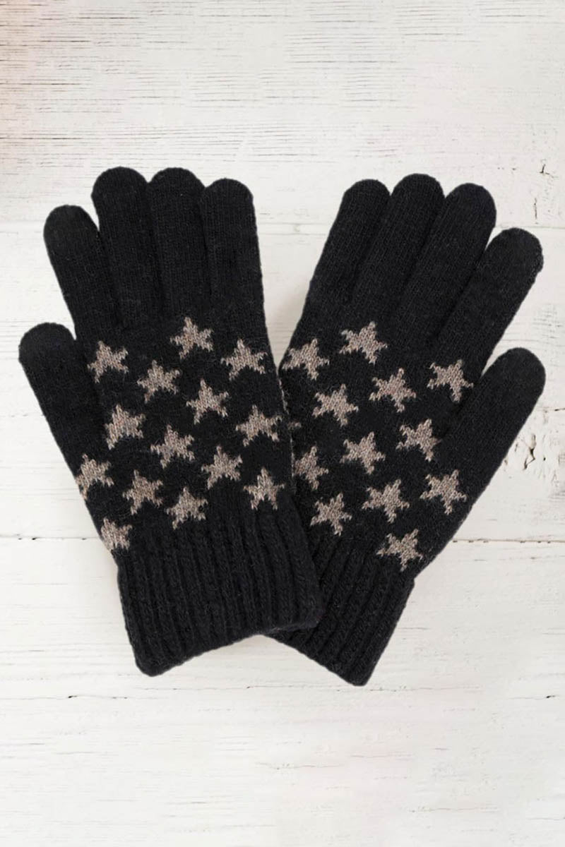 Star Knit Gloves