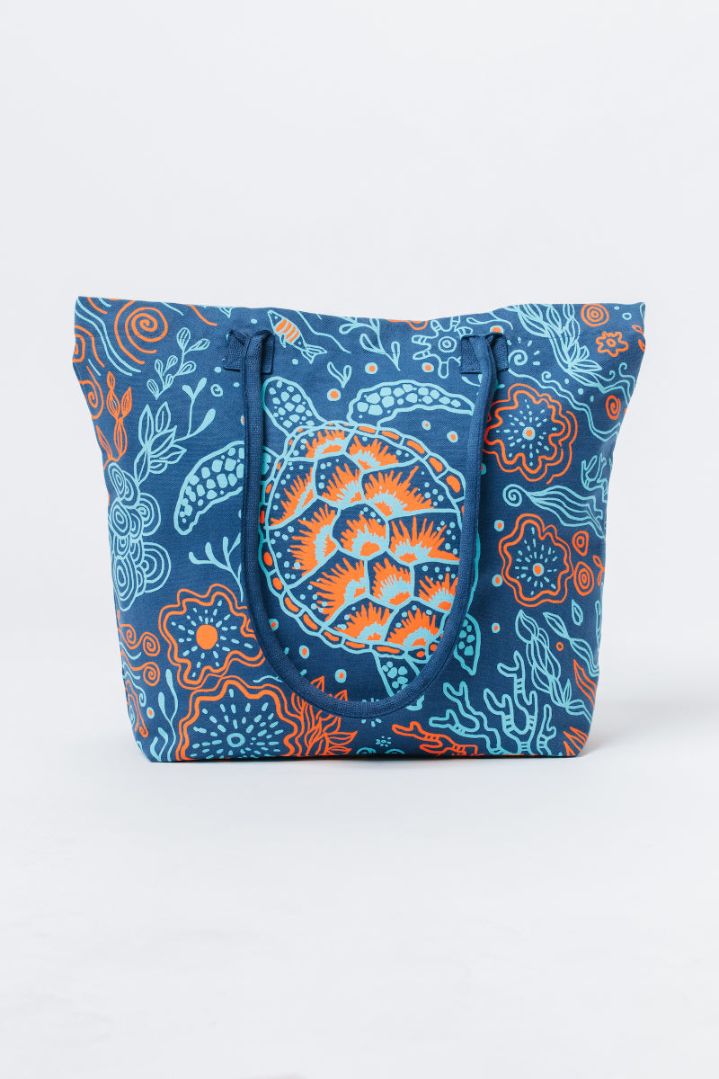 Sandcloud Reef Turtles Beach Tote