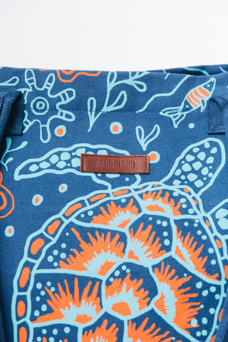 Sandcloud Reef Turtles Beach Tote