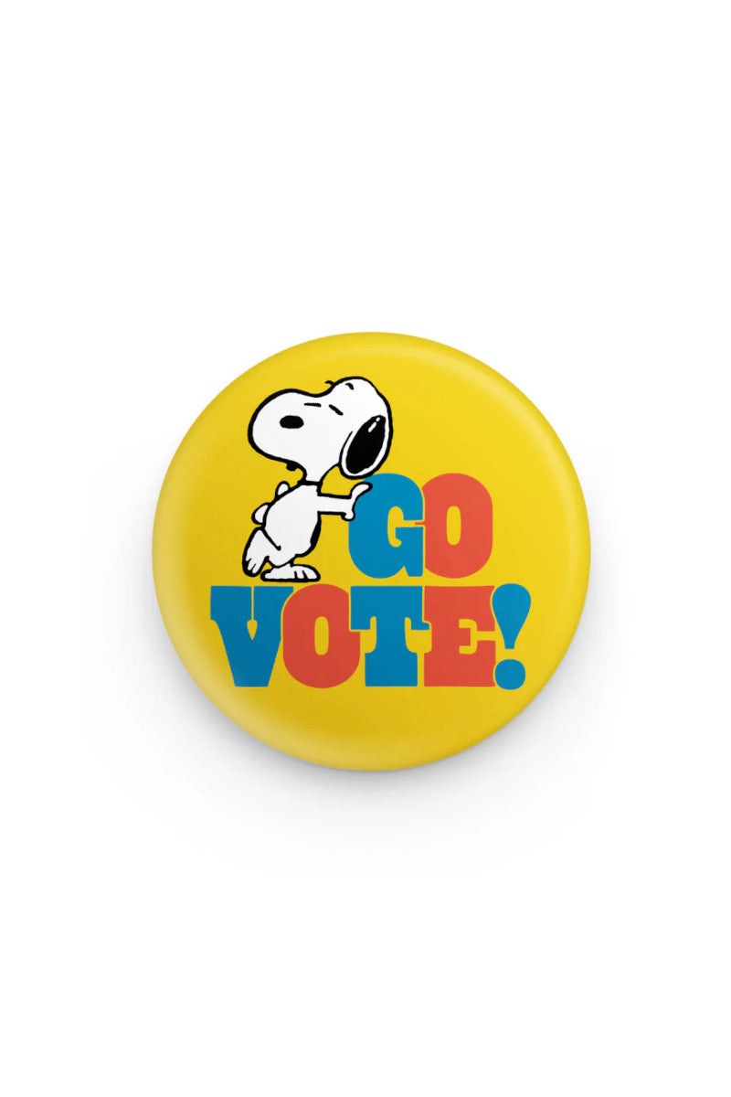 Snoopy Go Vote Button