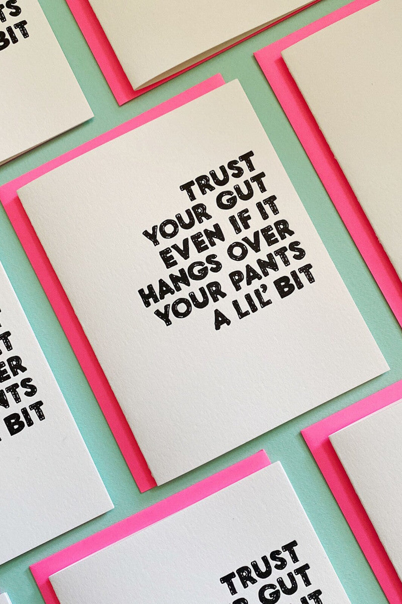 Trust Your Gut Card