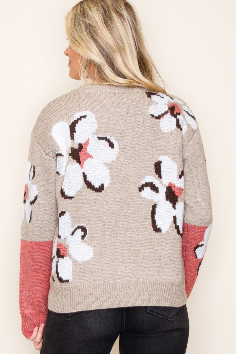 Flower Power Sweater