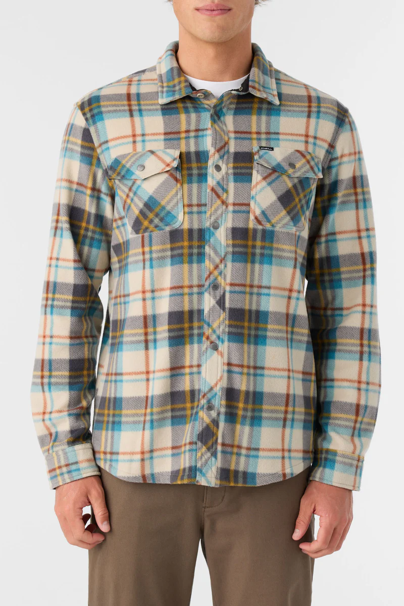 Glacier Plaid 4 Fleece