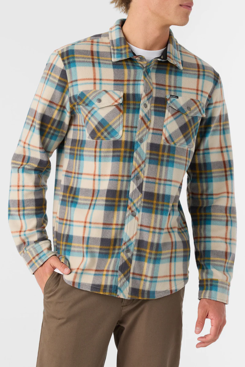 Glacier Plaid 4 Fleece