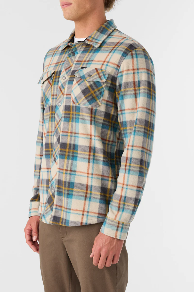 Glacier Plaid 4 Fleece