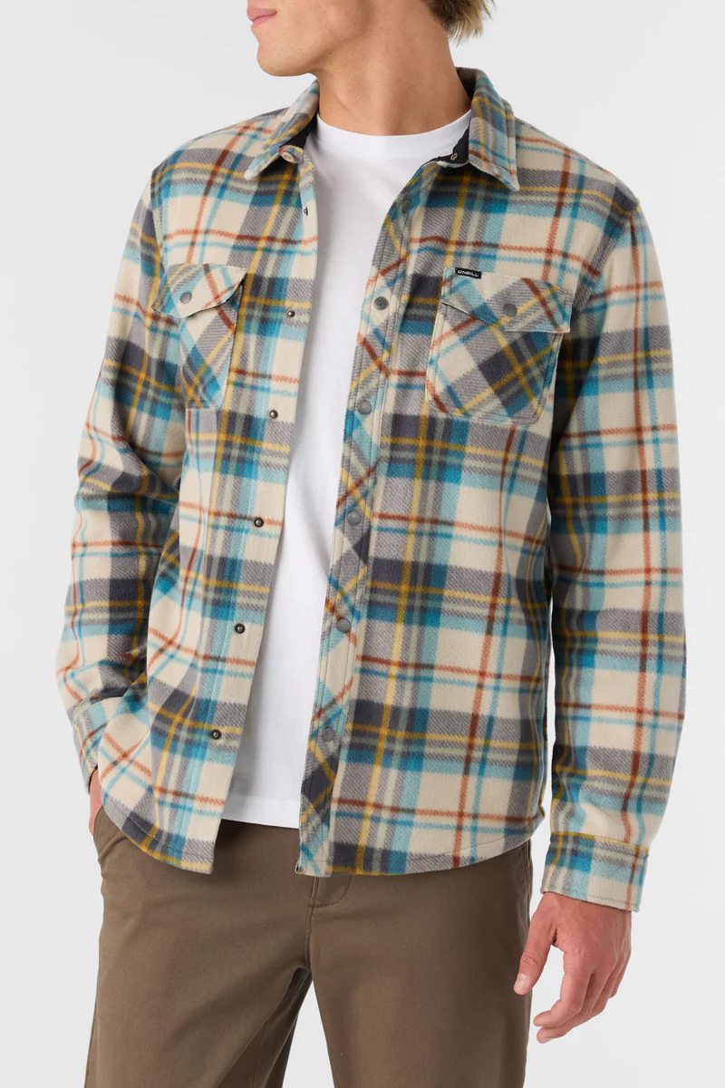 Glacier Plaid 4 Fleece