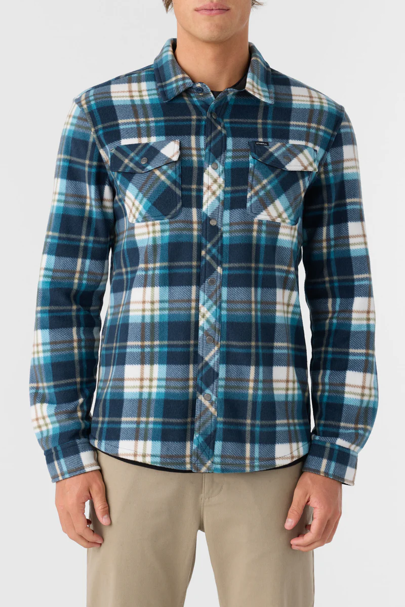 Glacier Plaid 4 Fleece