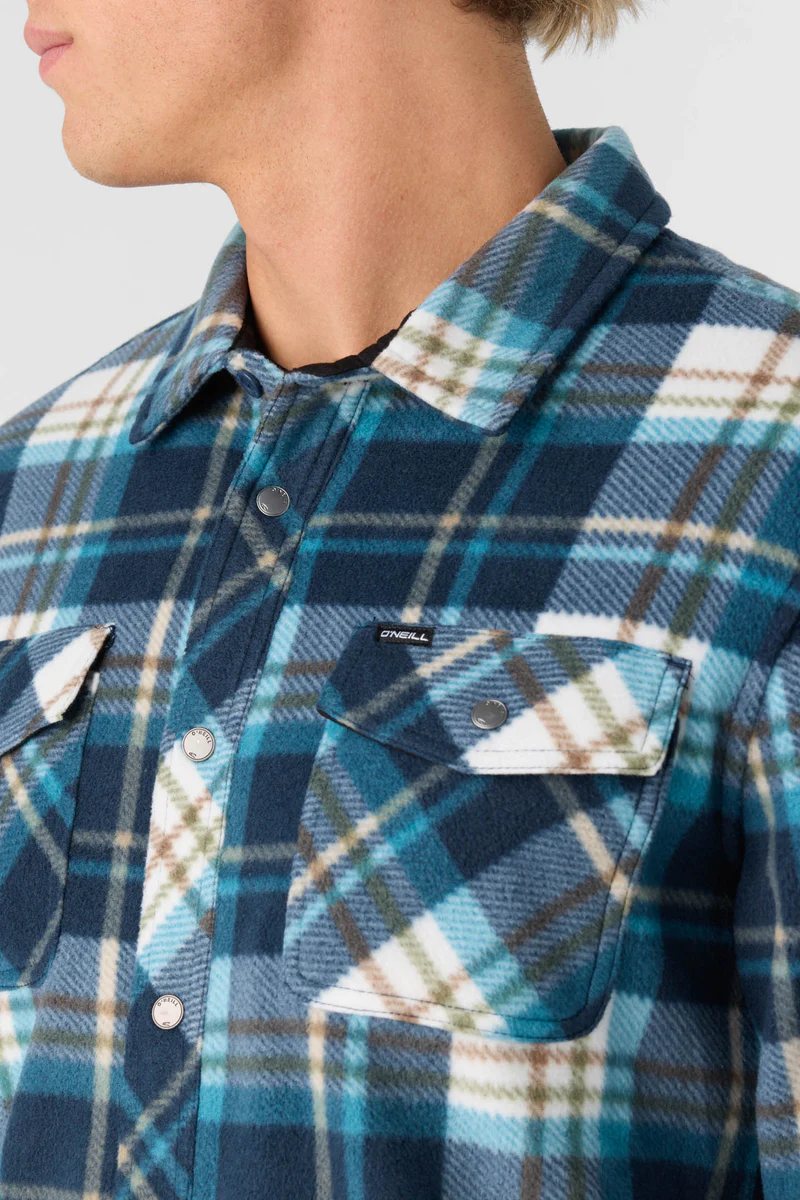 Glacier Plaid 4 Fleece