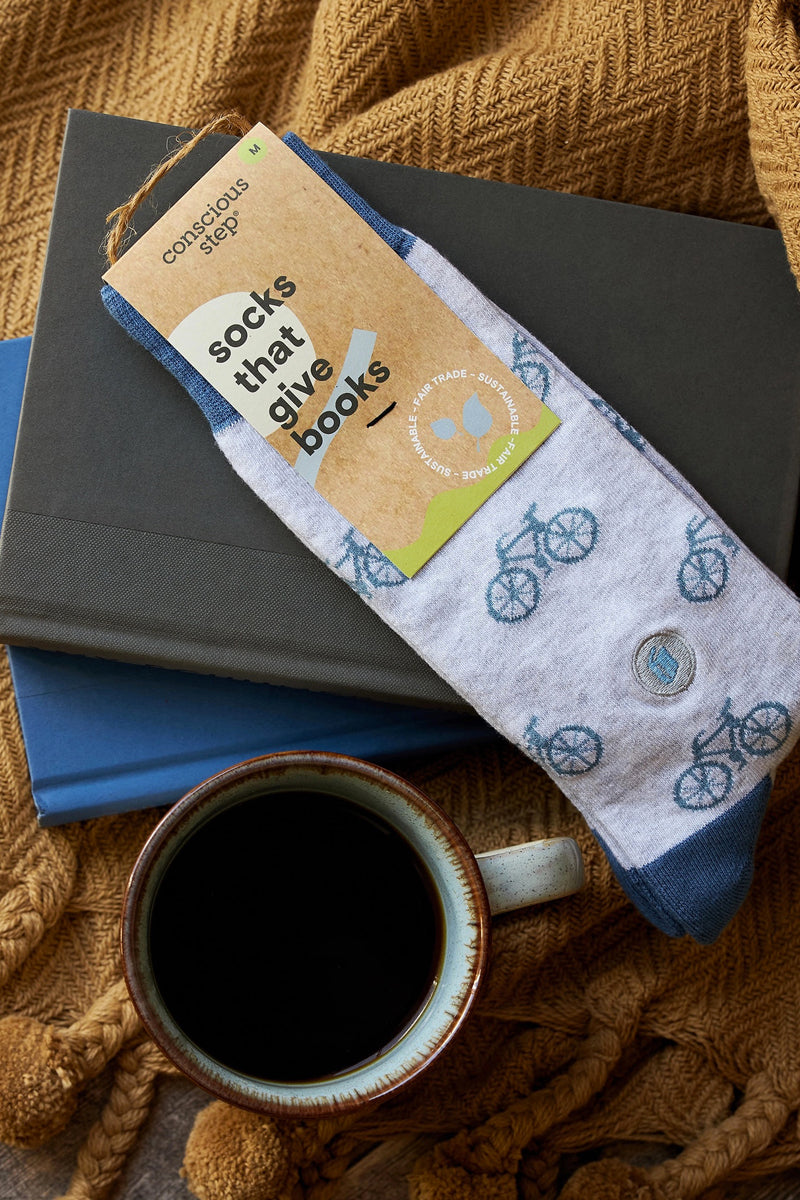 Socks that Give Books