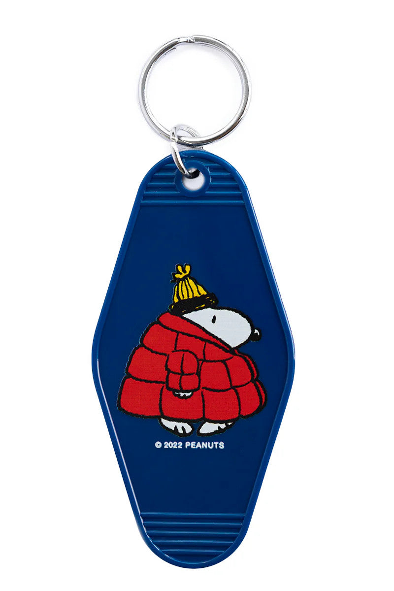 Snoopy Puffy Key Tag