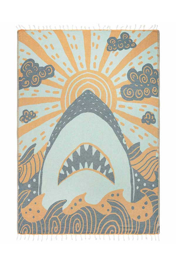 Sandcloud Rising Shark Large Towel