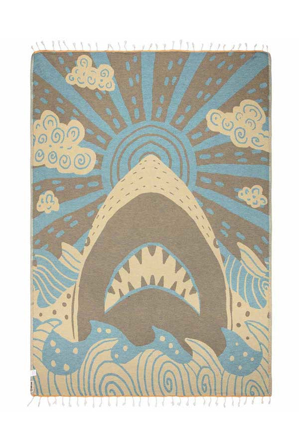 Sandcloud Rising Shark Large Towel