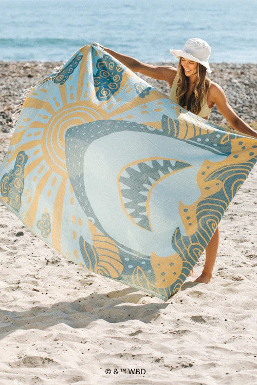 Sandcloud Rising Shark Large Towel