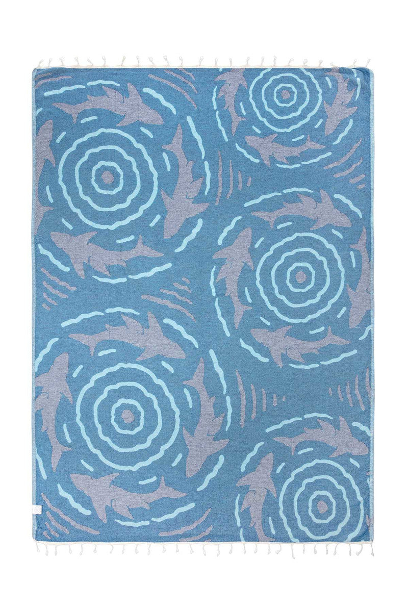 Sandcloud Shark Highway Large Towel