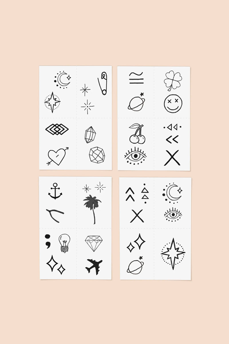 Lil Tats Temporary Tattoos