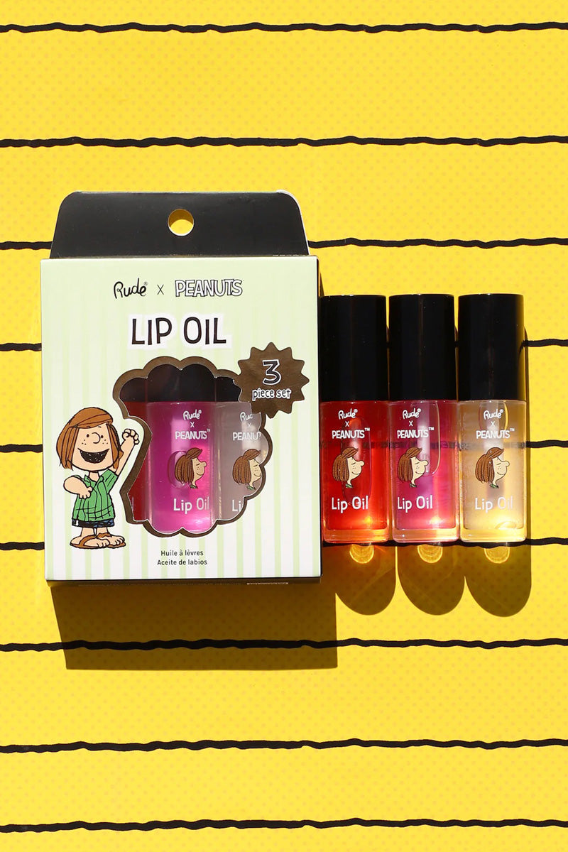 Peanuts Lip Oil Trio