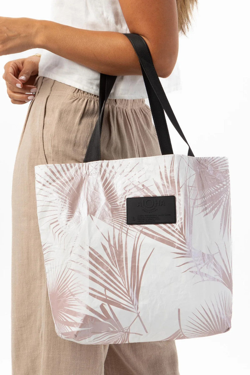 Day Palms Reversible Tote