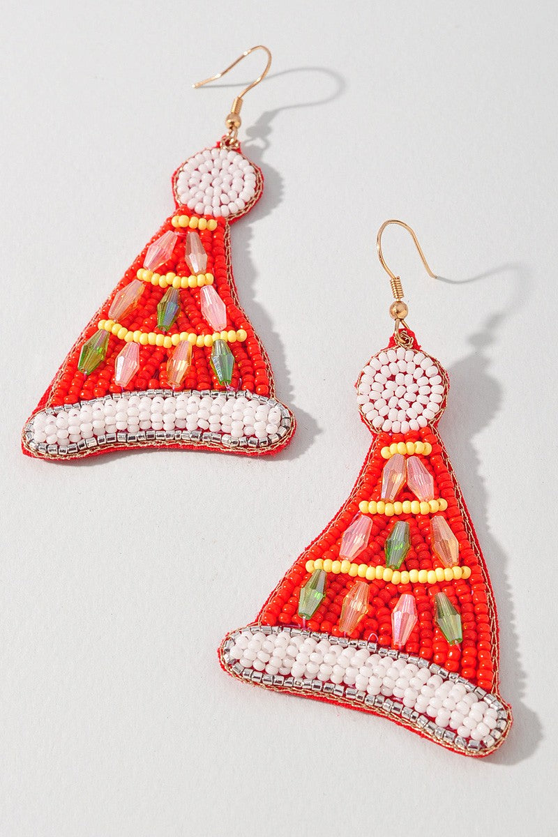 Santa Party Hat Earrings