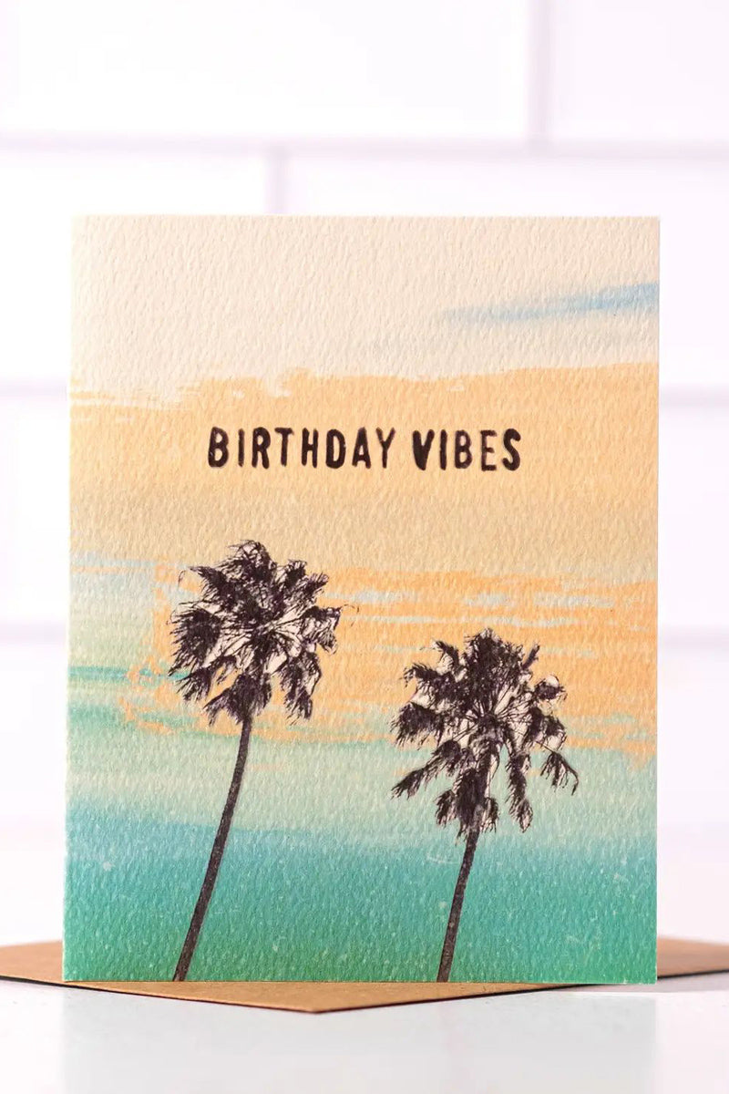 Birthday Vibes Card