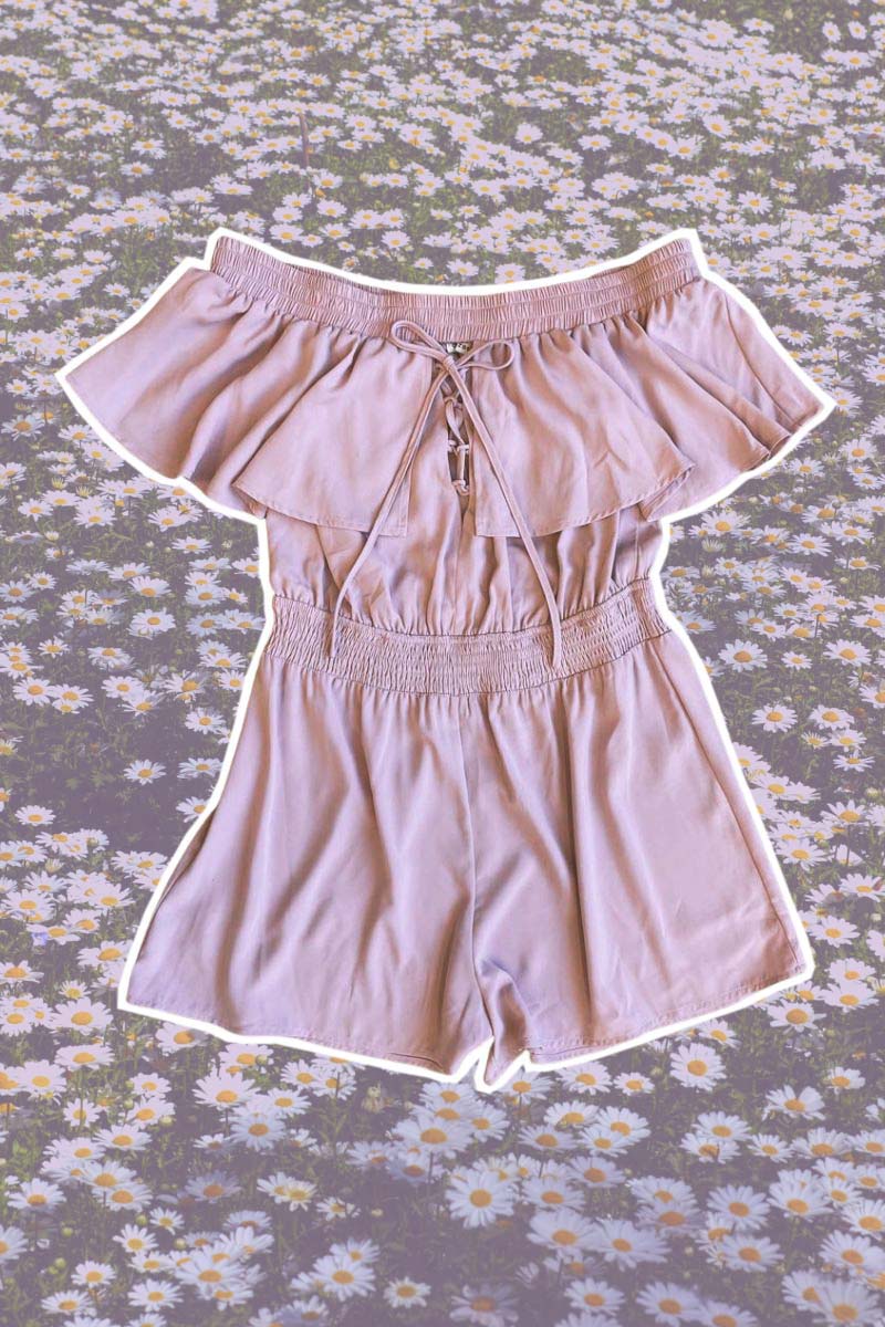 Flirty Ruffle Romper